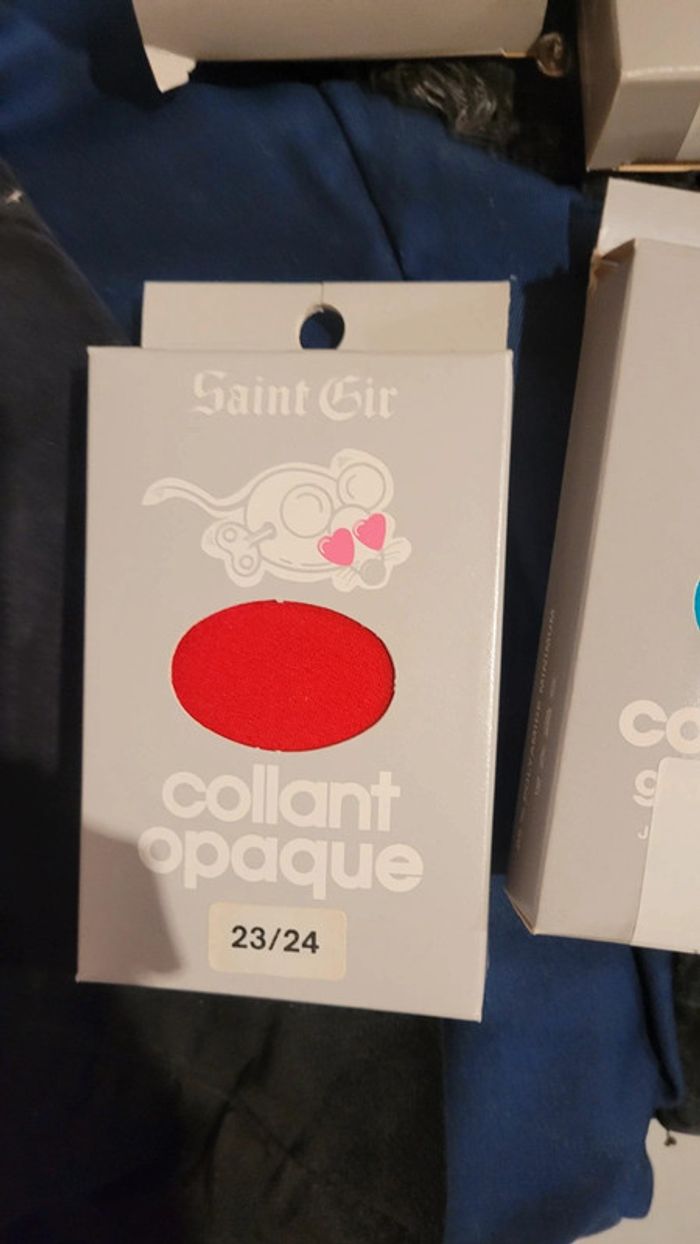 Lot de 25 collants fillettes 23/24 - photo numéro 2