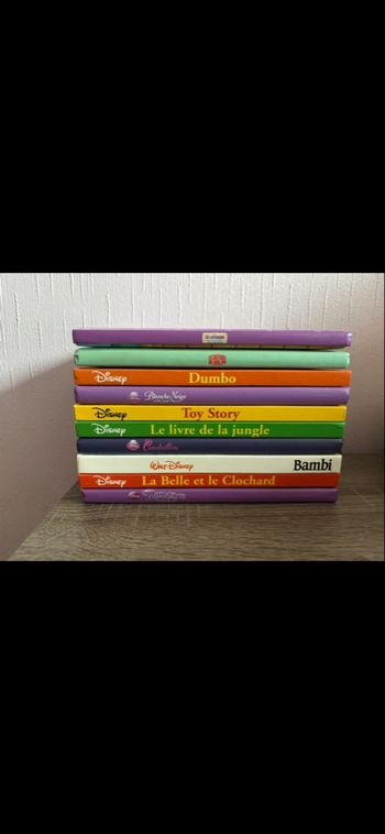 Lot de 10 livres Disney 