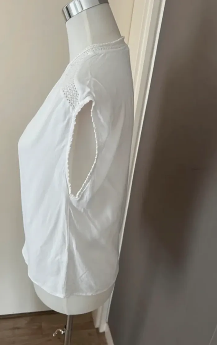 Almae blouse haut top blanc taille 3/40 Excellent état - photo numéro 3