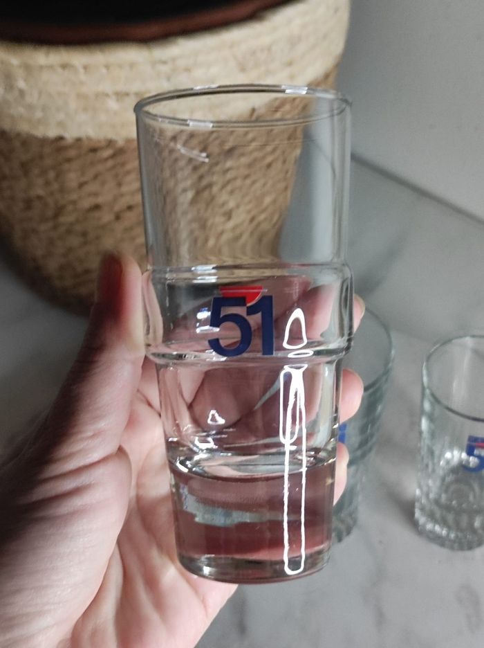 Verres à apéritif pastis 51 - photo numéro 3