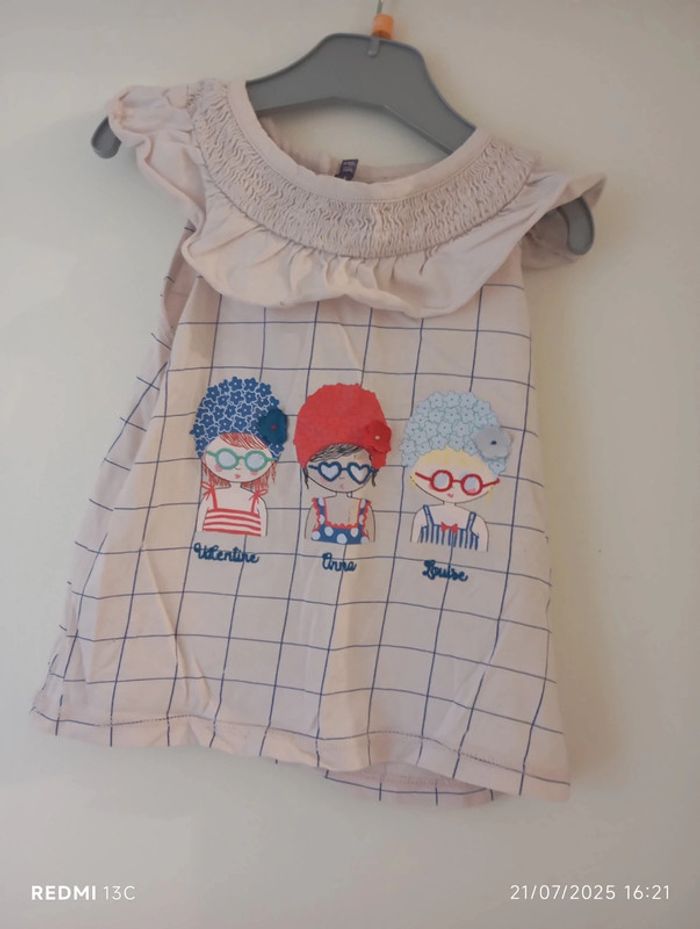 Haut avec personnage