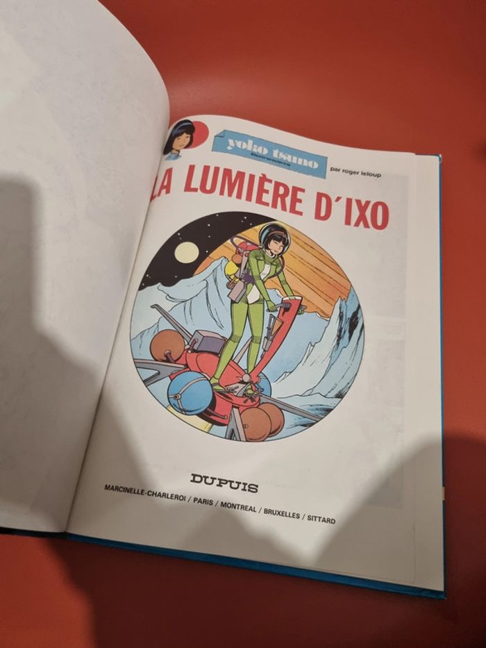 Bd EO Yoko Tsuno tome 10 la lumière d'oxo 1980 (défaut tranche) - photo numéro 6