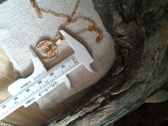 Collier petit dragon ailé avec zircons - photo numéro 2