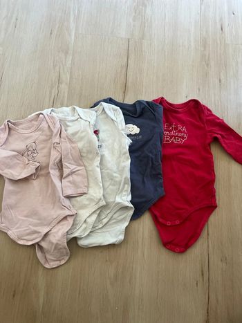 Lot de 5 bodies manches longues