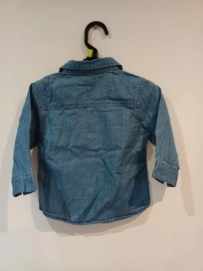 Chemise bleue 12mois - photo numéro 4