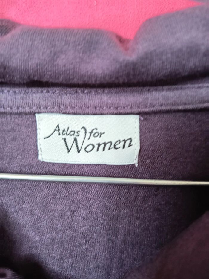 Veste jogging femme. Grande taille voir photo étiquette Marque Atlas (A362) - photo numéro 3
