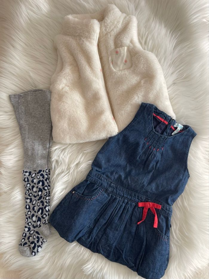 Ensemble pour bébé fille 12 mois Tape à l’œil - photo numéro 4