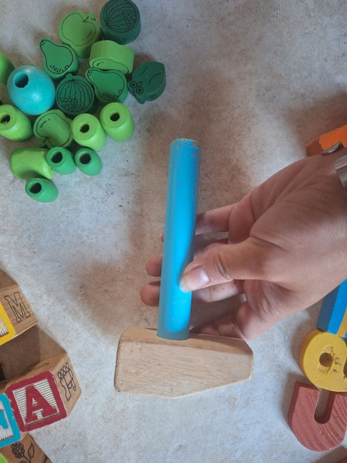 Marteau en bois pour jeu - photo numéro 2