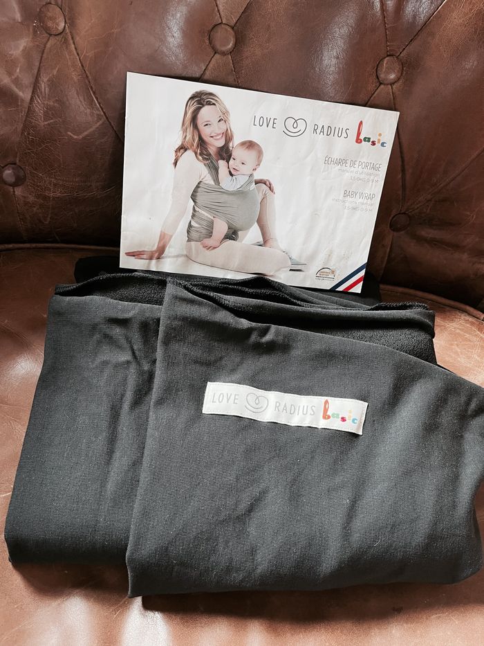 Écharpe de portage love radius noir