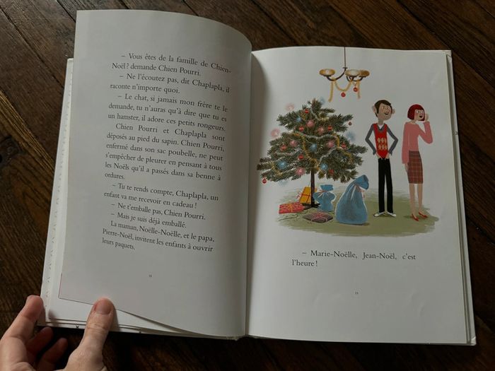 Livre joyeux Noël chien pourri - photo numéro 3