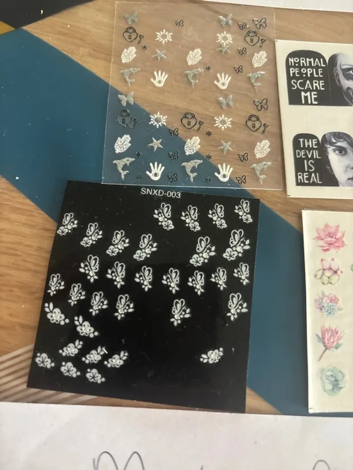Lots de stickers pour ongles - photo numéro 3