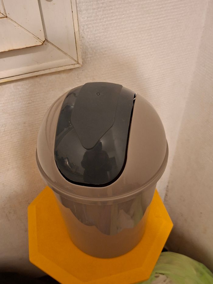Petite poubelle salle de bain