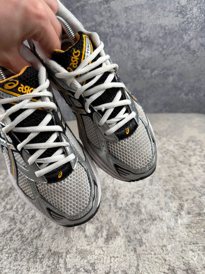 Asics Gel 1130 Running - White & Yellow & Silver - photo numéro 13