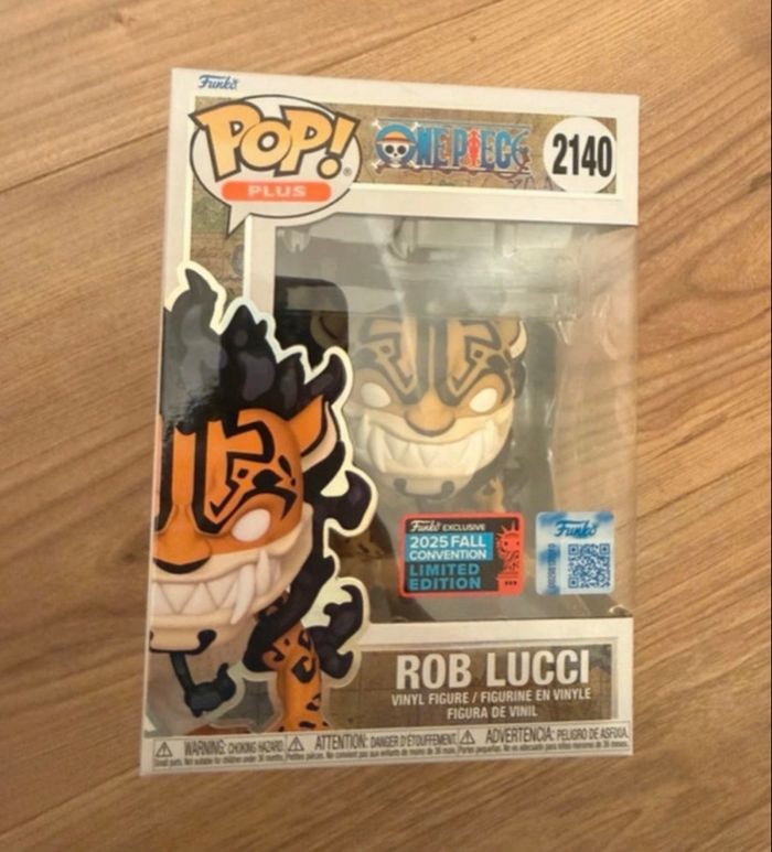 Funko Pop! Plus Rob Lucci 2140 (Human Beast Form) One Piece