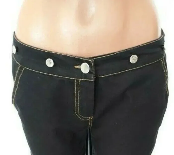 Beau pantacourt corsaire bermuda legging noir taille M 38 - photo numéro 2