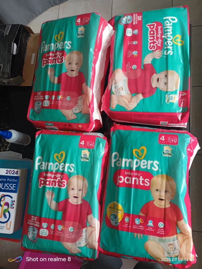 164 couches taille 4 pants