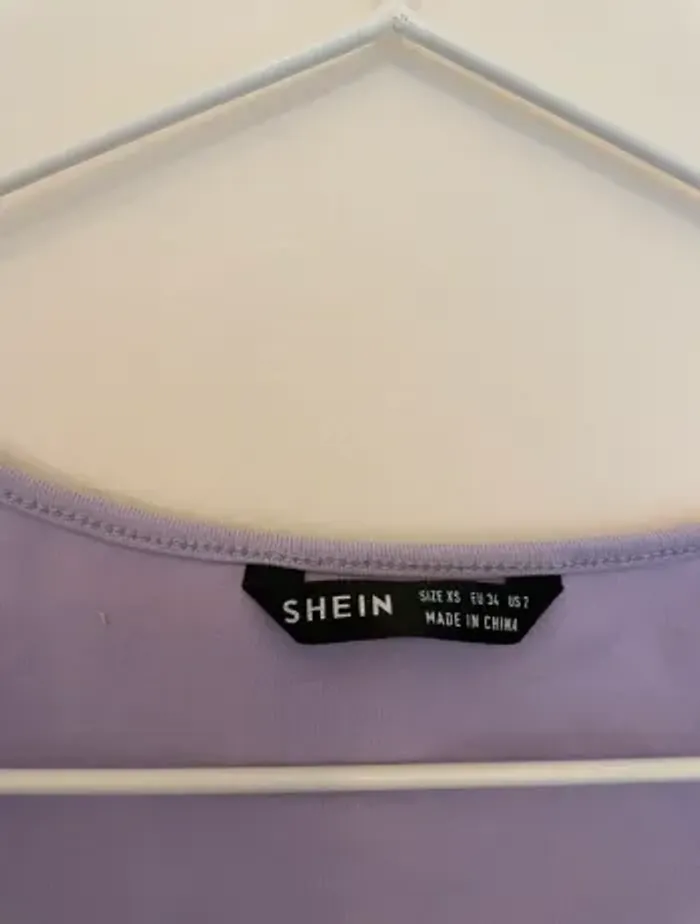 Robe lilas moulante SHEIN - photo numéro 3