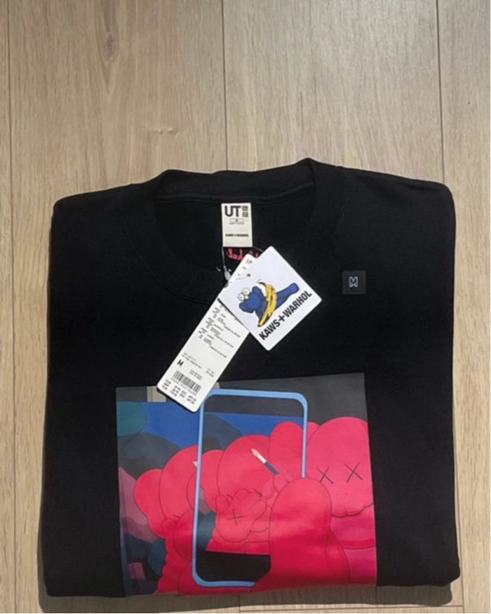 Pull taille M kaws + warhol x uniqlo unisexe - photo numéro 2