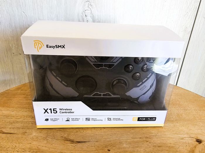 Manette EasySMX X15 Sans Fil RGB – Compatible PC, Switch, Android, iOS, Tesla