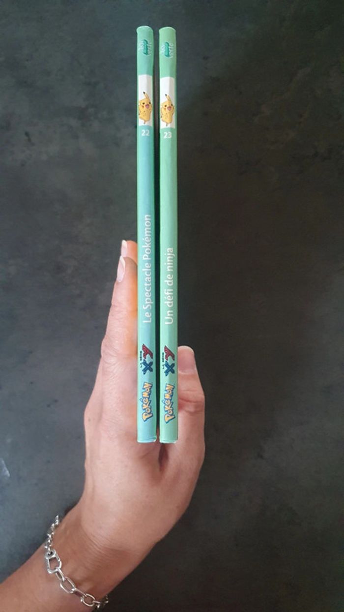 Lot des tomes 22 et 23 "pokemon XY" - photo numéro 2