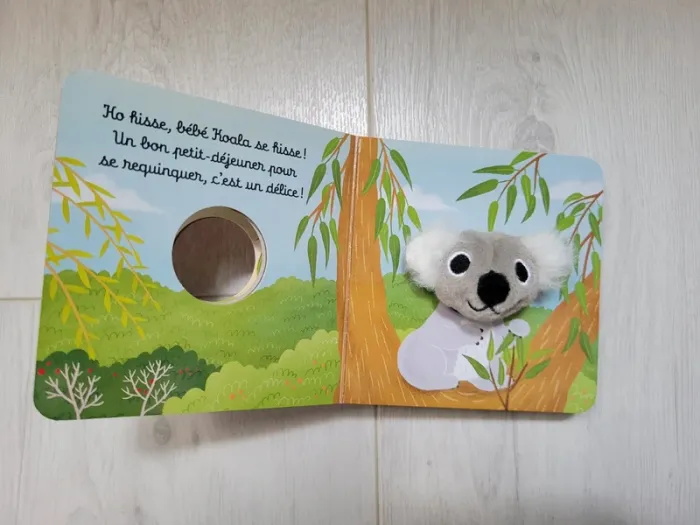 Livre marionnette bébé koala - photo numéro 2