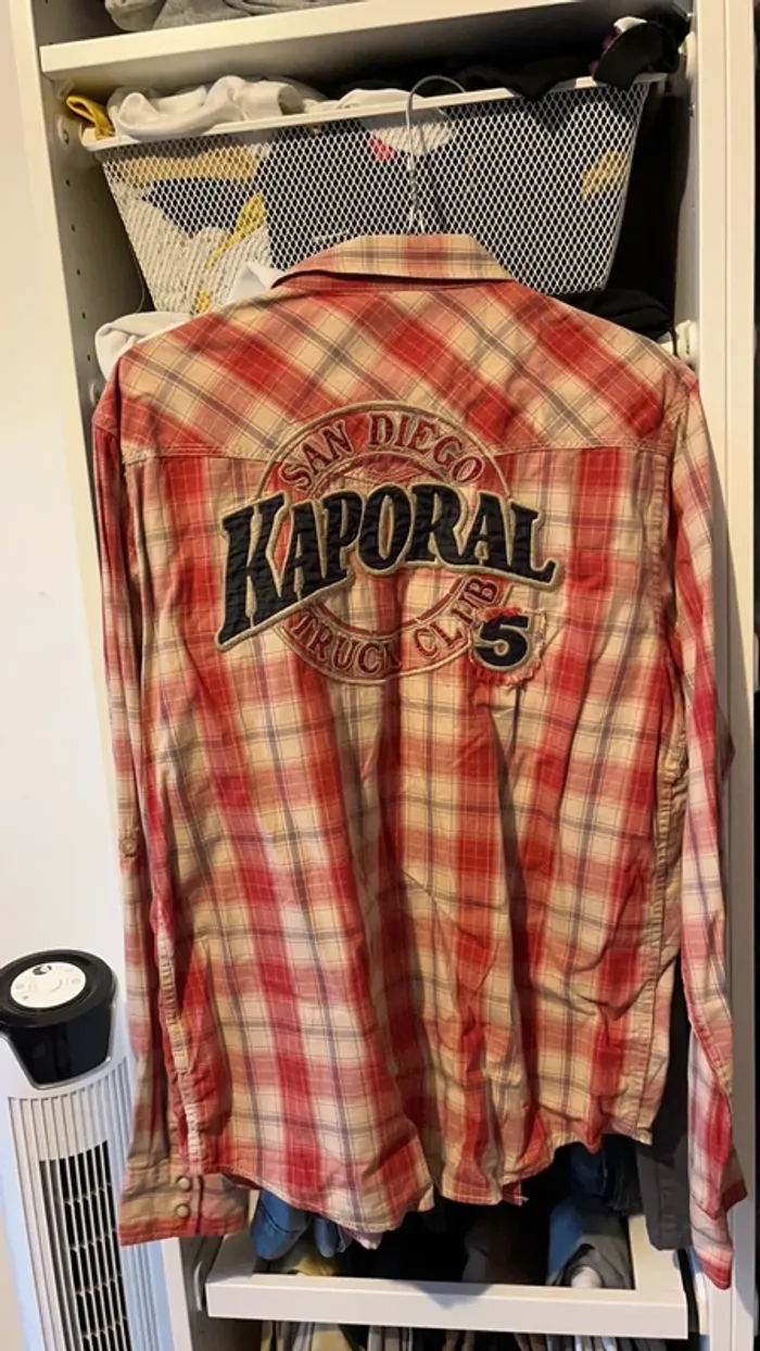 Chemise kaporal à carreaux - photo numéro 2