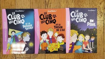 Lot de 3 romans "Club des 5"