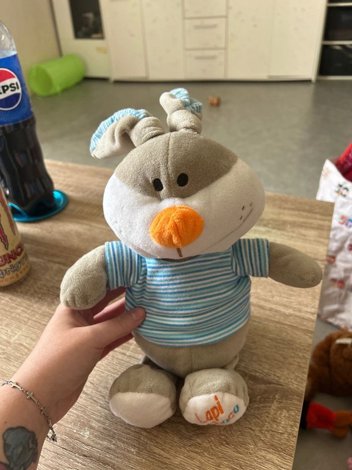 Peluche lapin - photo numéro 2