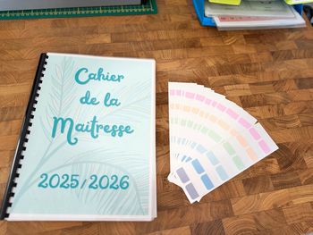 Cahier de la Maitresse 2025 2026 PDF