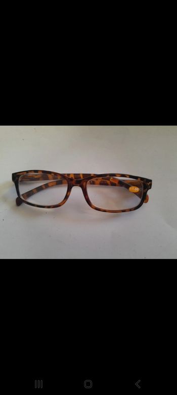 Lunettes de lecture puissance +1