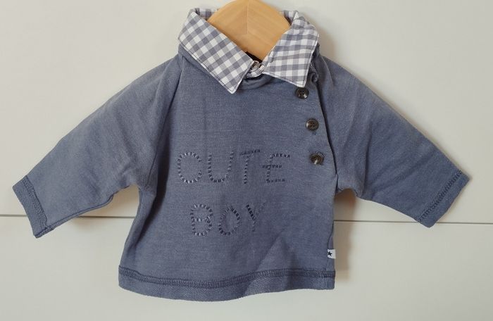 Pull garçon 1 mois tape à l'oeil