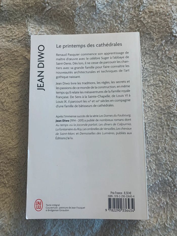 Livre le printemps des cathédrales Jean Diwo - photo numéro 2