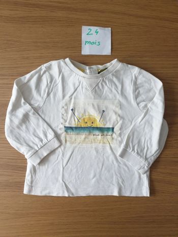 Tee-shirt manches longues soleil