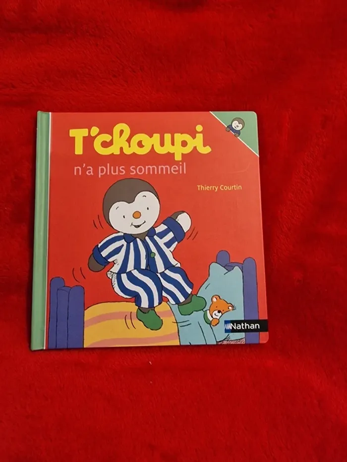 Livre 3 t'choupi n'a plus sommeil