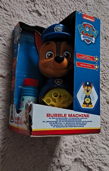 Machine à bulles Pat' Patrouille – Chase
