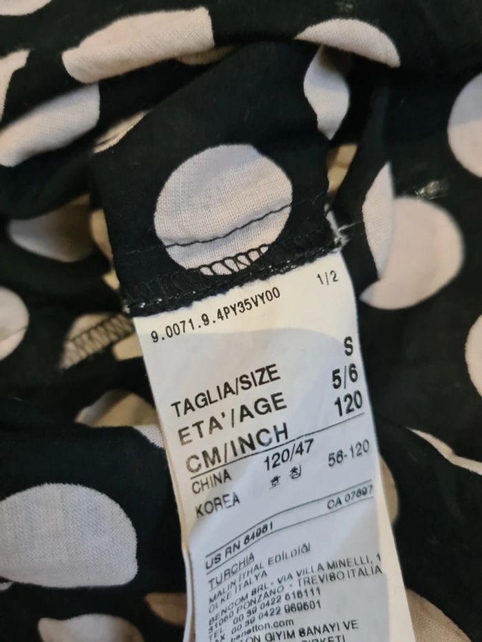 Robe Benetton 5-6 ans - photo numéro 6