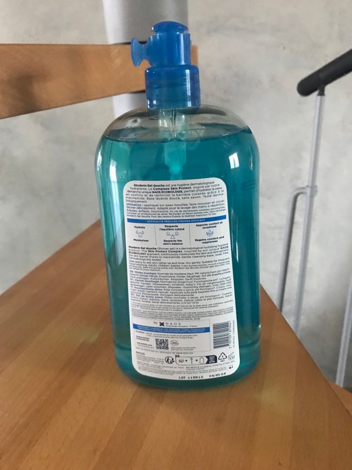 Bioderma atoderm gel douche - photo numéro 2