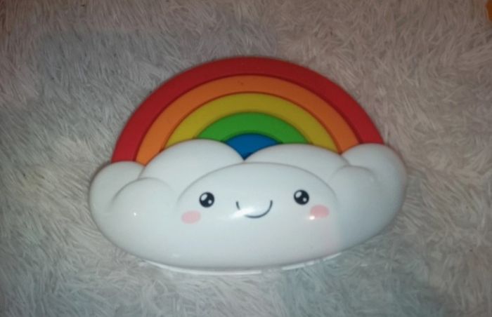 Jouet arc-en-ciel empilable - photo numéro 2