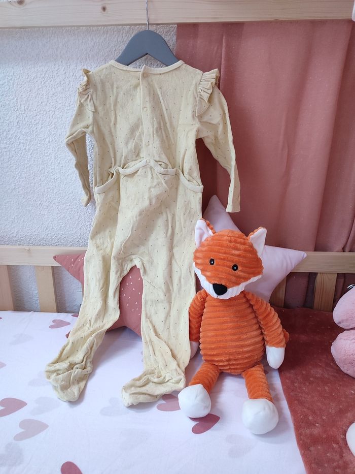 Pyjama une pièce "Même les chipies vont au lit" - 24 mois - Proche du neuf - Gémo - photo numéro 3