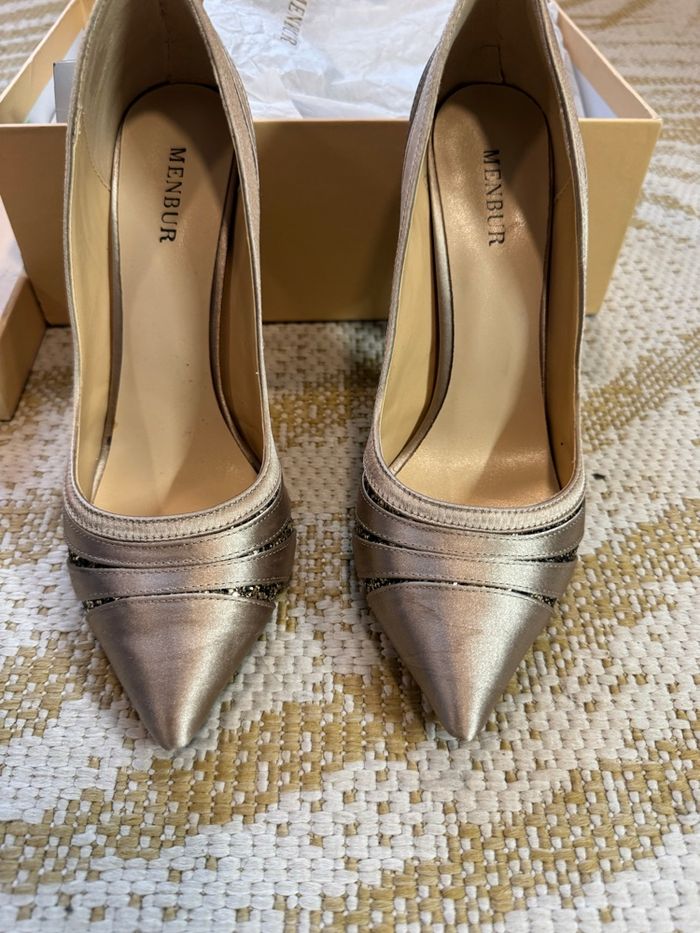 Vends escarpins de soirée - photo numéro 2