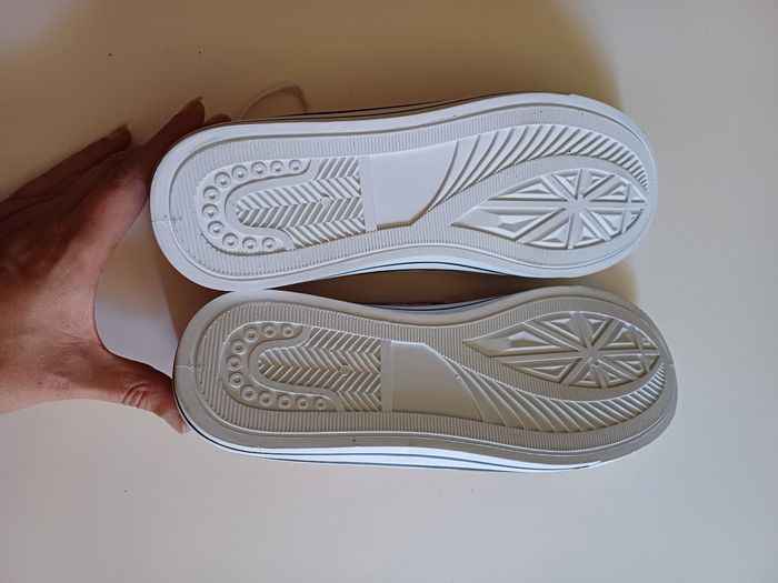 Jolie baskets en toile imprimé fleuri neuve - photo numéro 8