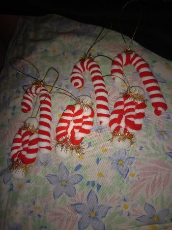 Lot decos de Noël thème candy