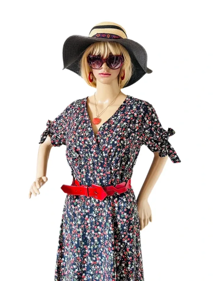 🌺🌿Jolie robe champêtre 38/40 motif liberty cottagecore bohemian floral dress🌸🌿 - photo numéro 11