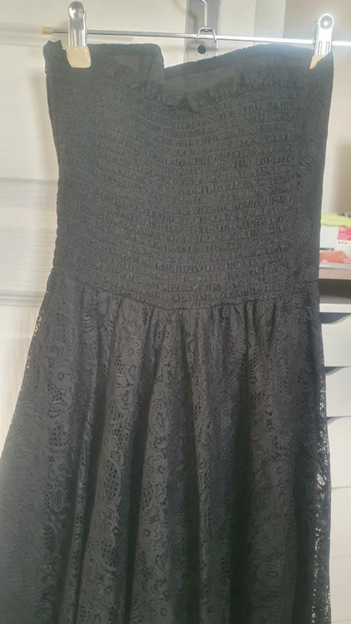 Robe dentelle soirée - Taille S - photo numéro 2