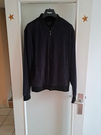 Blouson en daim Taille M #isacorbashomme