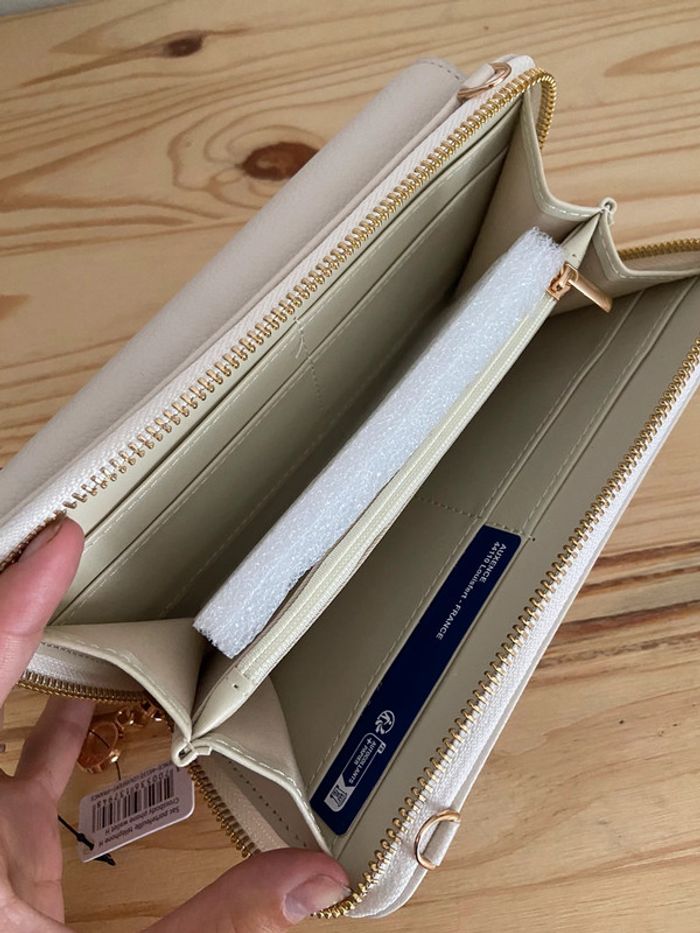 Sac bandoulière beige - photo numéro 5