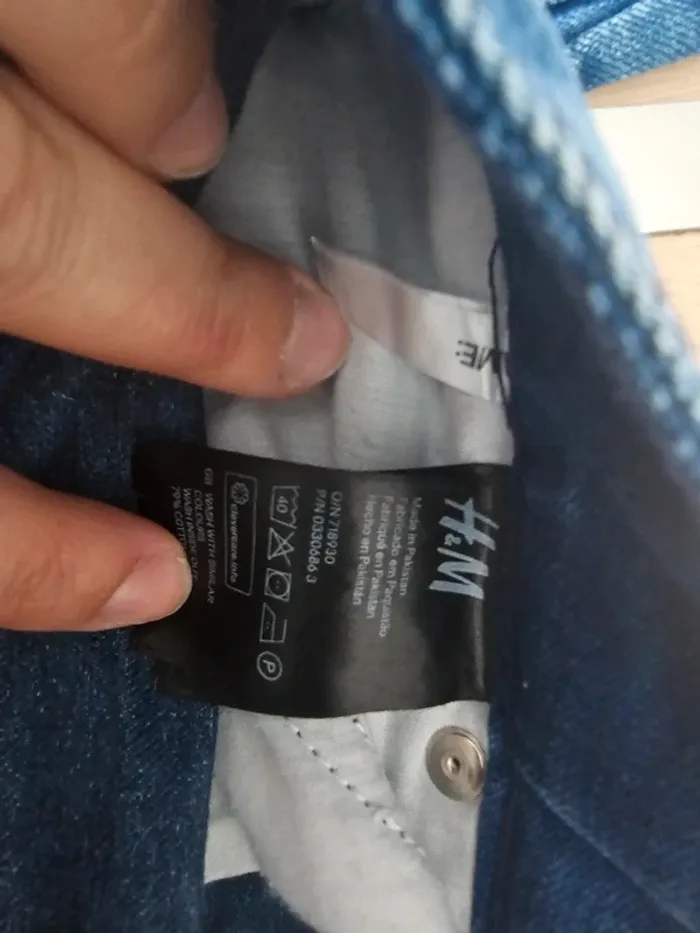 Jean garçon 12 13 ans bleu h&m - photo numéro 7