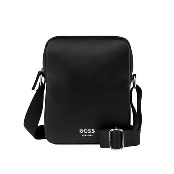 Grande Sacoche "Hugo Boss" noir neuve sous blister.