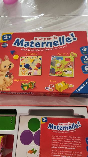 Jeu " prêt pour la maternelle"
