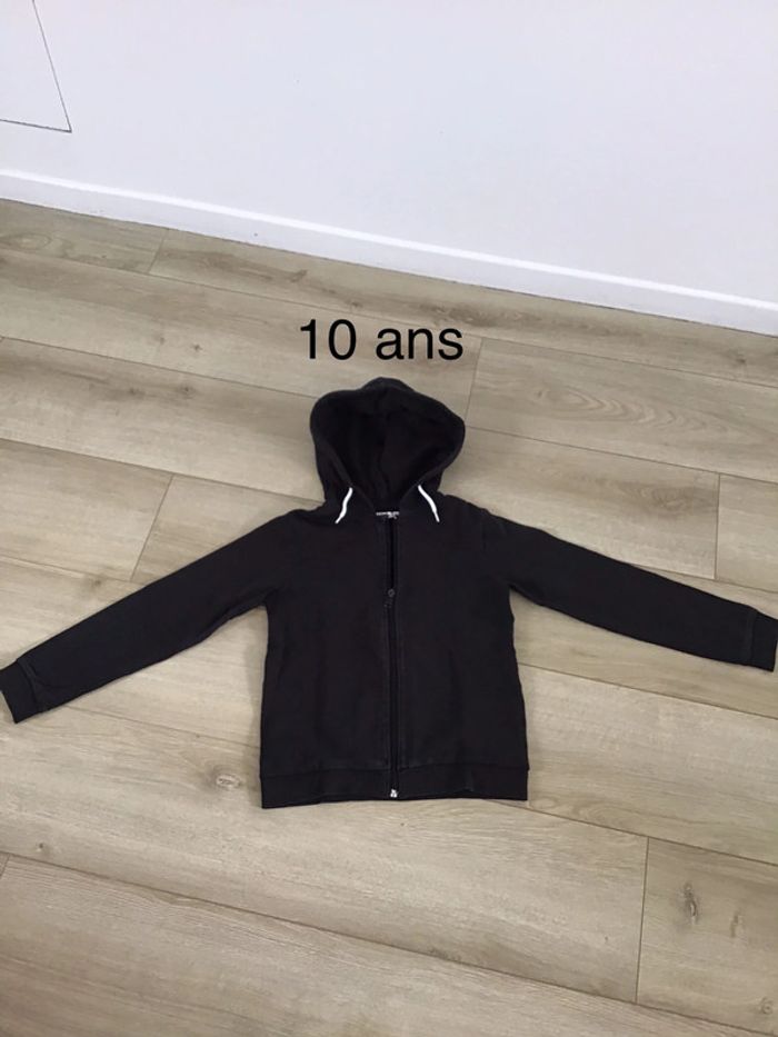 Gilet noir 10 ans